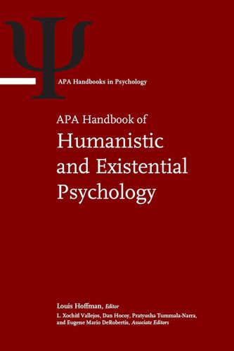 Cover image of APA Handbook of Humanistic and Existential Psychology